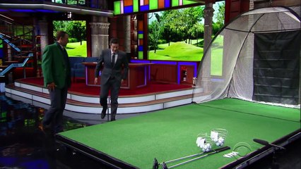 Jordan Spieth Gives Stephen A Golf Lesson