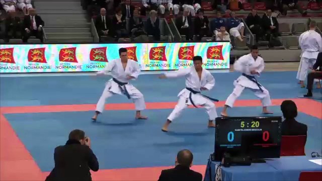Equipe Cadets Juniors Championne de France 2016 Kata
