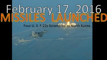 Four #US #F-22s Scrambled to #NorthKorea due to #Missiles Launched