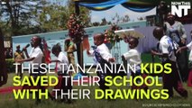 These Tanzanian Kids Saved Their School with Their Drawings