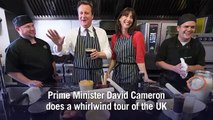 Election 2015: Cameron on whirlwind tour of UK and Tony Blair joins Labour campaign