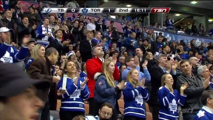 Kadri Goal - Lightning 0 vs Leafs 1 - Jan 28th 2014 (HD)