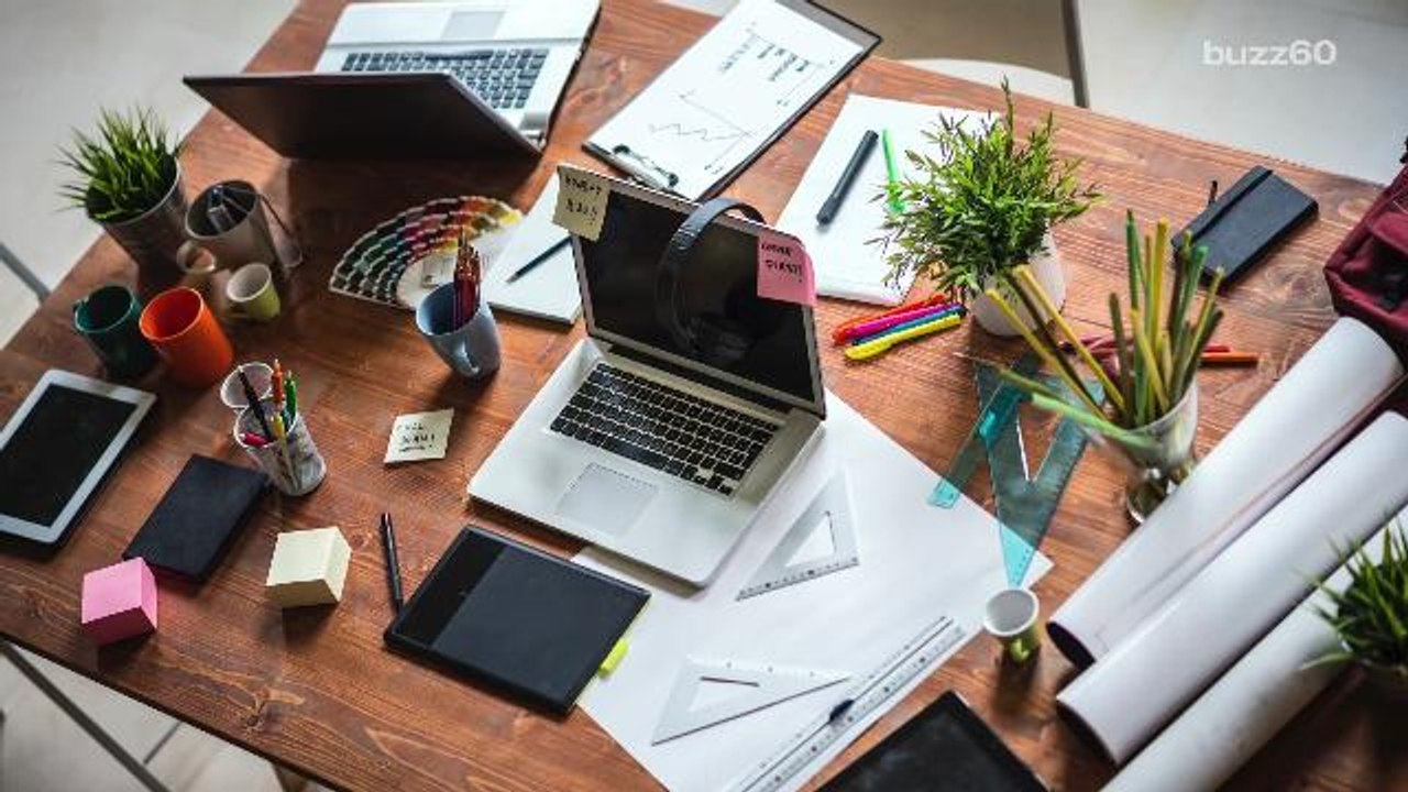Sorry Neat Freaks, a Cluttered Desk Isn't That Bad