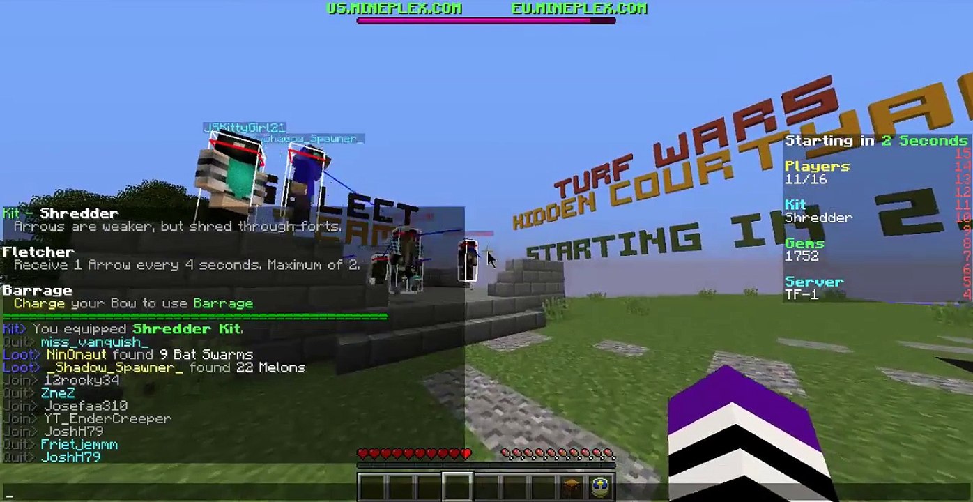 Minecraft Minigames Episode #1 W/Andrew(BigDoggyOG)