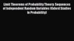 [Read book] Limit Theorems of Probability Theory: Sequences of Independent Random Variables