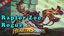 Hearthstone | Raptor Zoo Deathrattle Rogue Deck & Decklist| Constructed | by devinkvondo