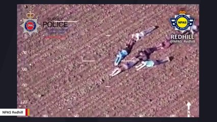 It looks like kids playing in a field, but the story behind this photo is unbelievable!