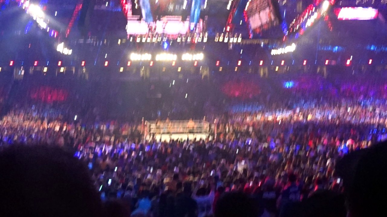 WWE Wrestlemania 32 John Cena Entrance Live AT&T Stadium