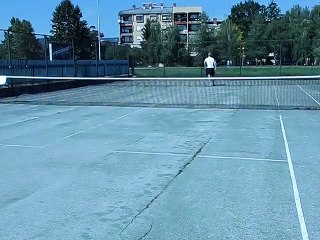 serve (sort of) like John McEnroe