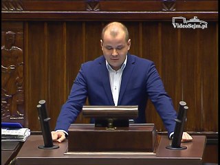 Poseł Maciej Masłowski - Wystąpienie z dnia 12 kwietnia 2016 roku.