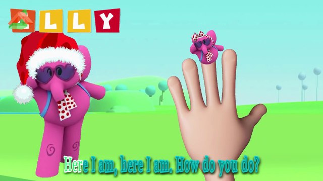 Very Funny Cartoons Dancing Pocoyo Finger Family| NURSERY RHYMES