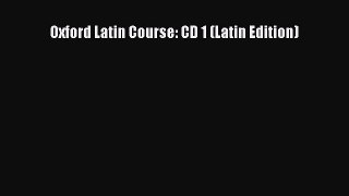 [Read book] Oxford Latin Course: CD 1 (Latin Edition) [PDF] Online