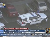 Man stabbed at Glendale apartment complex