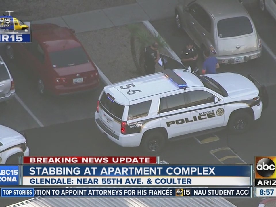 Man stabbed at Glendale apartment complex