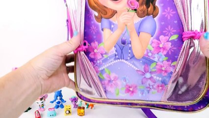 Princess GIANT Sofia the First Surprise Backpack & JUMBO Disney Play Doh Egg! Whats Inside My Egg