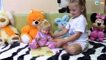Обзор новой Куклы от Ярославы. Игрушки для детей. Little Mommy Walk & Giggle Doll. Tiki Taki Kids