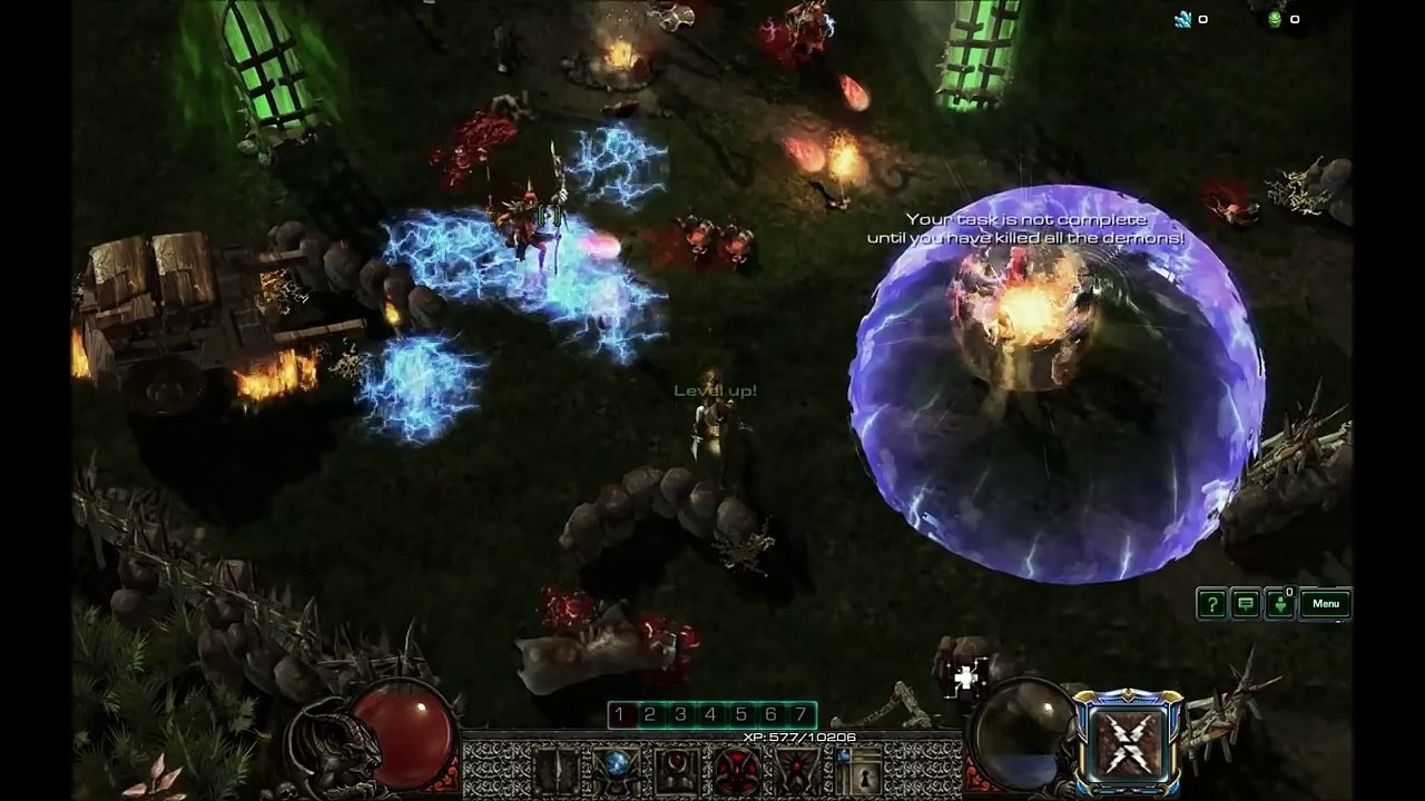 Энтузиаст делает Diablo 2 на движке Starcraft 2