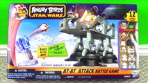 Angry Birds Star Wars AT-AT Attack Battle Game and Darth Vader Plush!