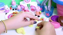 Peppa Pig Picnic Basket Playset Play Doh Dessert DIY Peppa's Picnic Set Play-Doh Creations Part 3