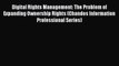 Read Digital Rights Management: The Problem of Expanding Ownership Rights (Chandos Information