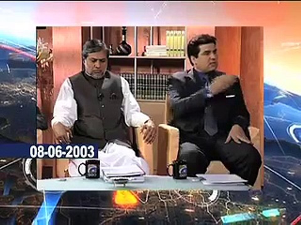 Allegations of Daniyal Aziz against Sharif family in 2003 in Capital Talk, Exclusive.