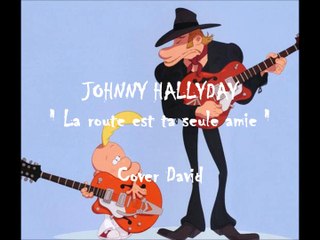 Johnny Hallyday - La route est ta seule amie Cover David Perso