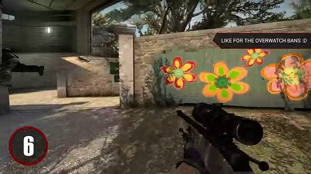 Top 10 Wallbangs on OVERPASS ★ CS-GO