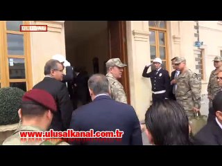 Genelkurmay Başkanı ve  MİT Müsteşarı, Kilis'te