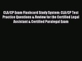 Read CLA/CP Exam Flashcard Study System: CLA/CP Test Practice Questions & Review for the Certified