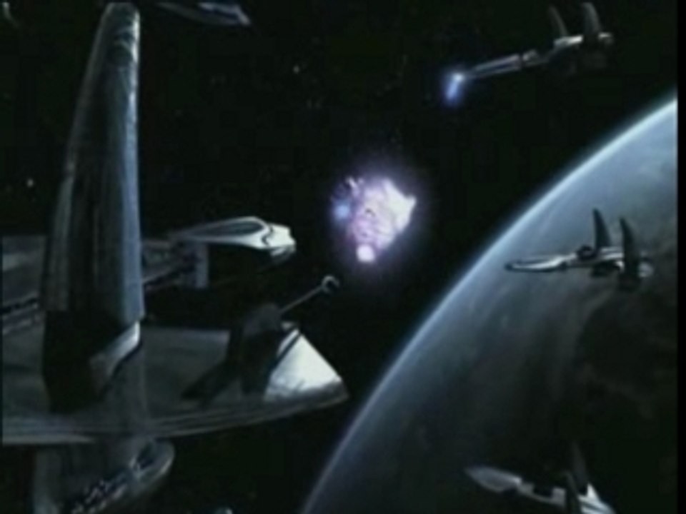 Flotte Asgard detruit le vaisseau replicateur