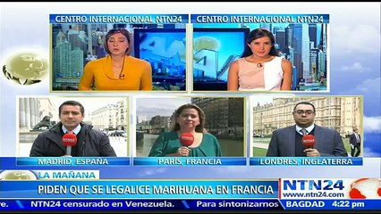 Gobierno francés prepara debate sobre despenalización de la marihuana en el país