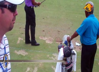 El golfista Jhonattan Vegas cuenta su vida como padre