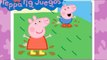 Peppa Pig la cerdita y George saltando en los charcos puzzle game rompecabezas / SORPRESAS SILVIA