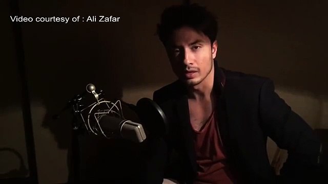 Ali Zafar reads Taher Shahs Angel lyrics .