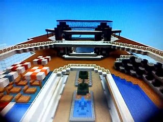 MINECRAFT CRUISESHIP OASIS OF THE SEAS TOP DECK