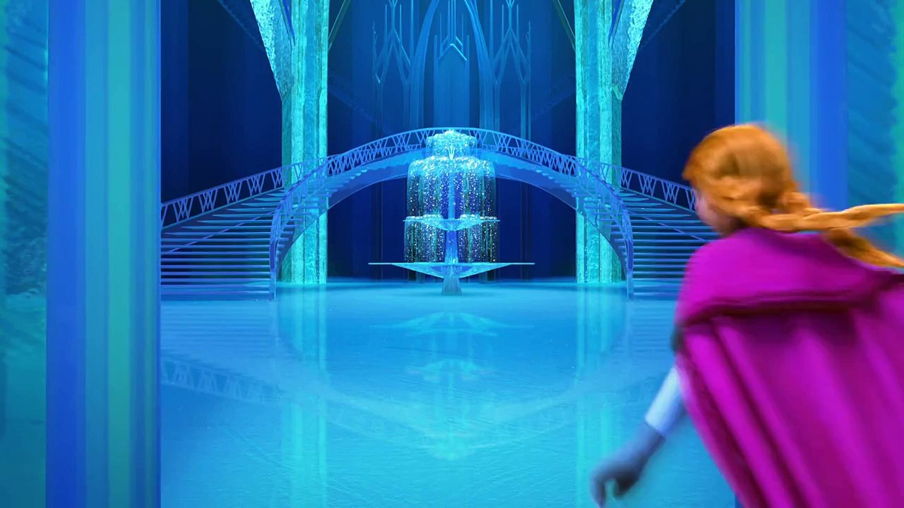 La Reine des Neiges Patinage avec Elsa, Anna et Olaf