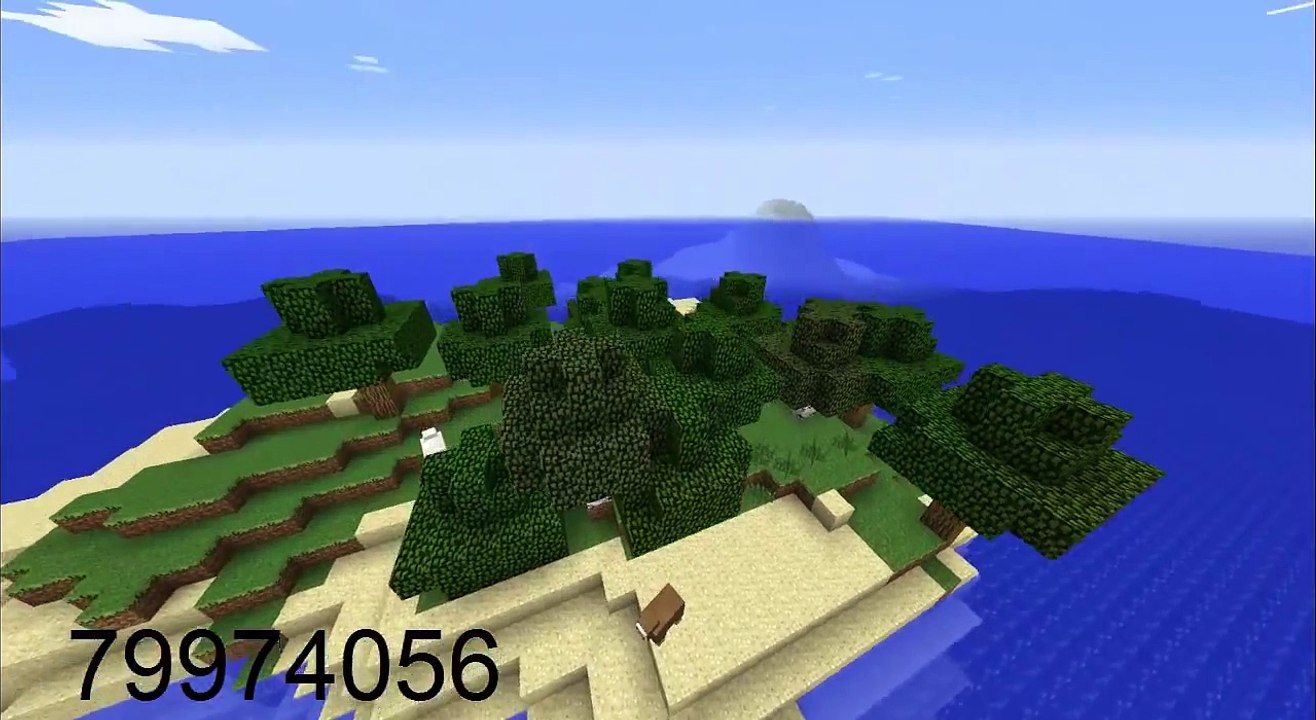 Minecraft Top 4 Survival Island Seeds 1.7.10