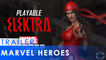 Elektra Joins the Fight in Marvel Heroes 2016