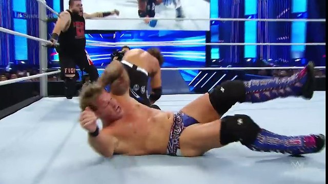 AJ Styles & Cesaro vs. Kevin Owens & Chris Jericho SmackDown, April 7, 2016