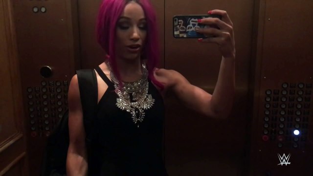 Sasha Banks takes it all in at the WWE Hall of Fame Sasha Banks' WrestleMania Diary, April 2, 201..