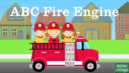 ABC Fire Engine Song - Nursery Rhyme Lullaby for Kids & Babies (5 Minute Loop)