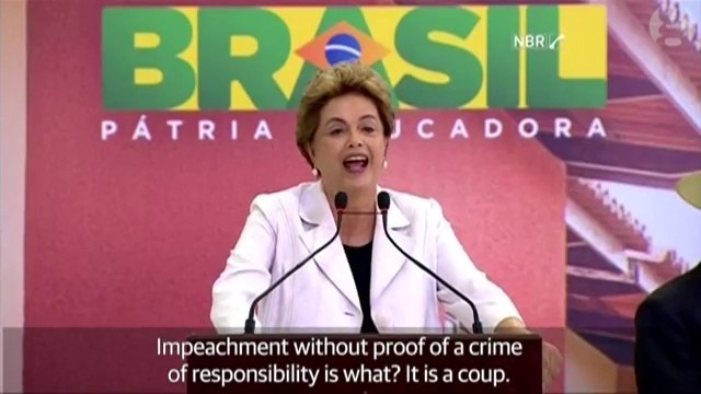 Brazilian president Dilma Rousseff faces impeachment