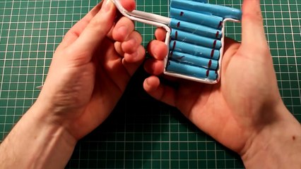 How to make a Paper Gun that Shoots - With Trigger