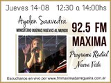 AYELEN SAAVEDRA en RADIO  92.5 FM NuevaVida