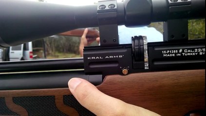 Kral Puncher Maxi .22 chrony Test