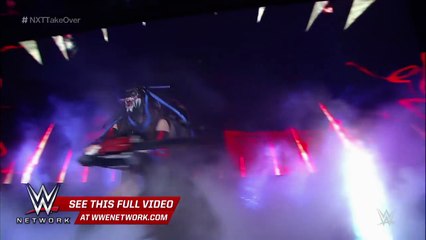 The Demon carries out another extraordinary entrance  NXT TakeOver  Dallas on WWE Network