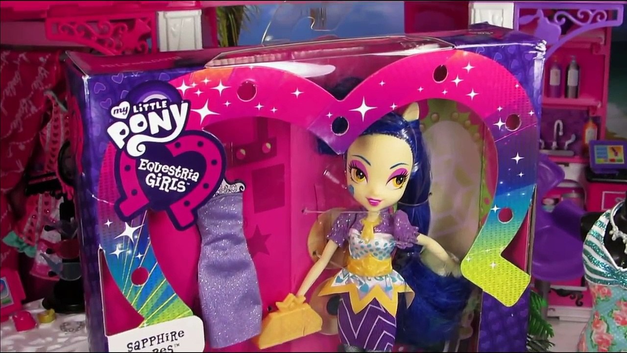 MLP Equestria Girls: Rainbow Rocks Sapphire Shores (Mall) My Little Pony MLPEG Toy Doll Review