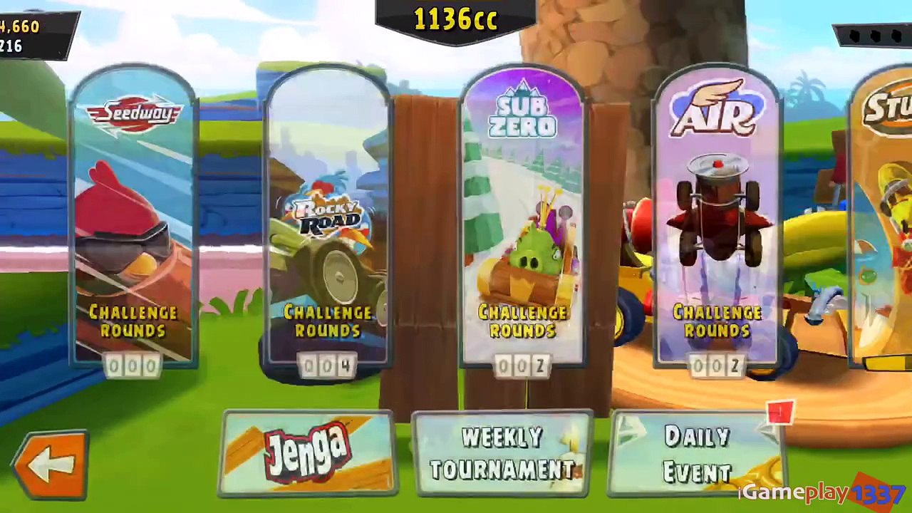 ANGRY BIRDS GO - DAILY EVENT 1 - Walkthrough / Gameplay [Lets Play]
