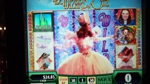 WIZARD OF OZ Penny Video Slot Machine with GLINDA BONUS, THREE WILD REELS and a BIG WIN