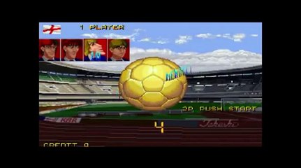 Lets Play Football Champ (Hat Trick Hero) Arcade Taito Classic With Commentary